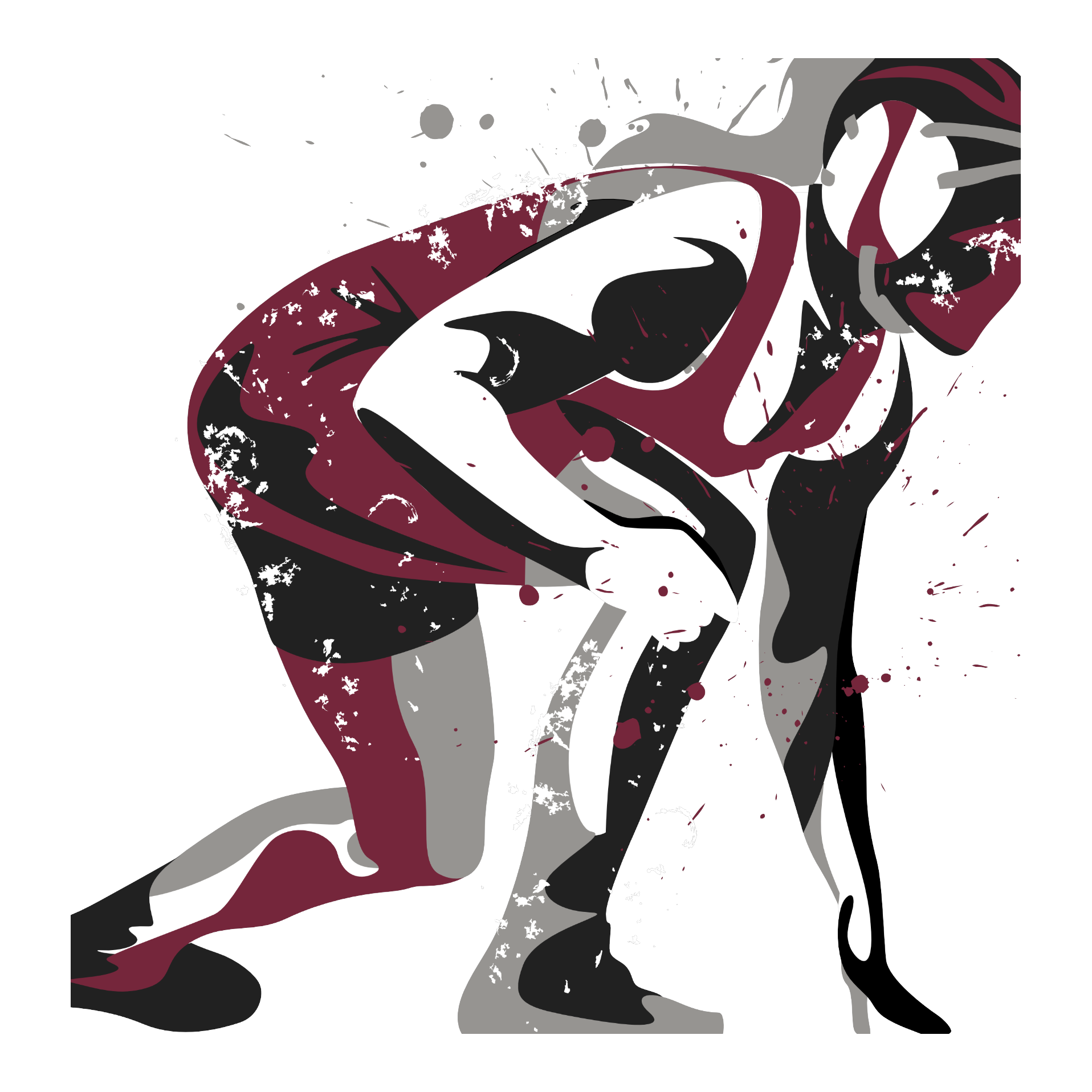 Holmen Women's Wrestling logo