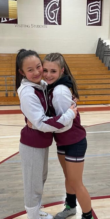 Bella Xiong (left), Nora Lee — Season Finisher photo