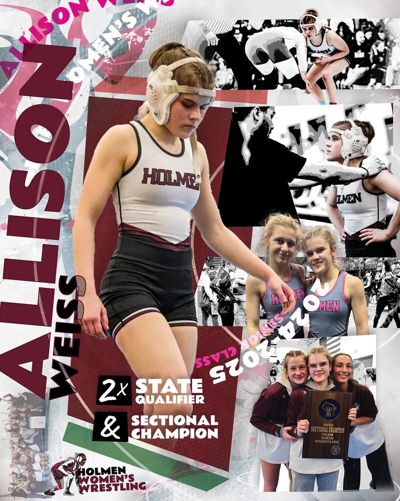 Allison Weiss senior award poster