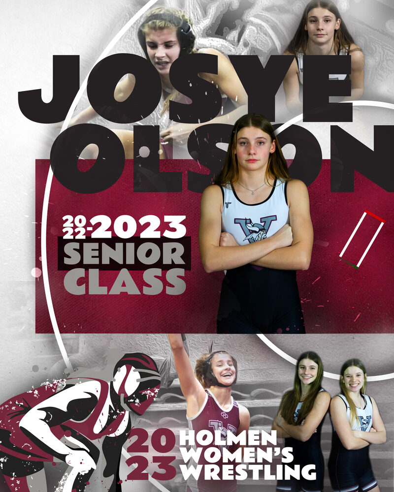 Josye Olson senior award poster