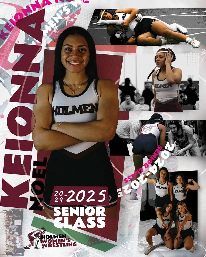 Keionna Noel senior award poster
