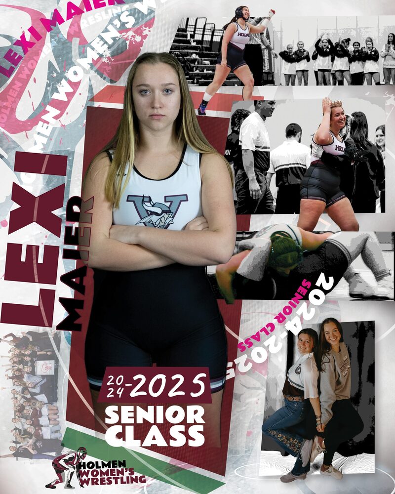 Lexi Maier senior award poster